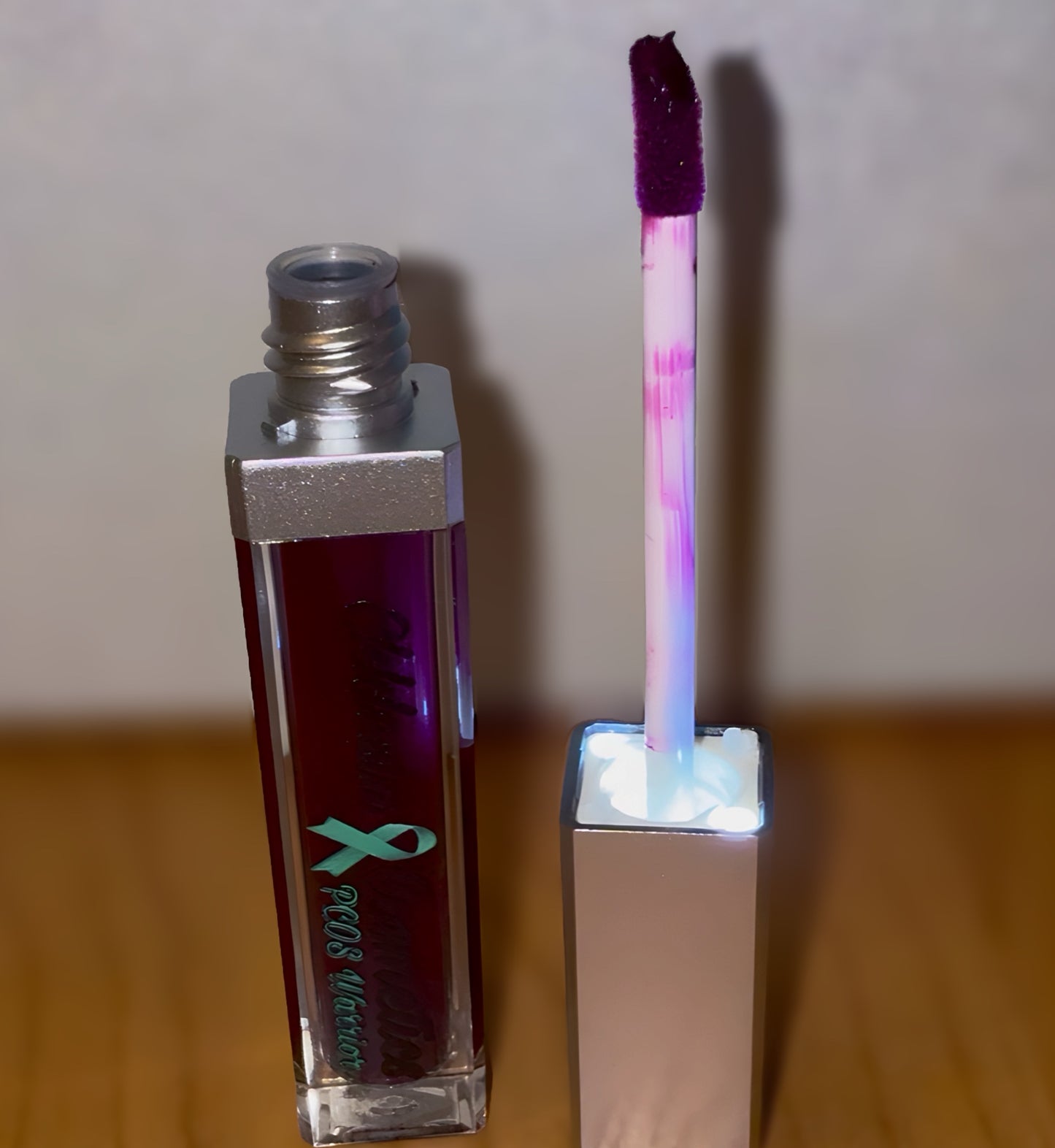 Matte Purple Glitz Liquid Lipstick