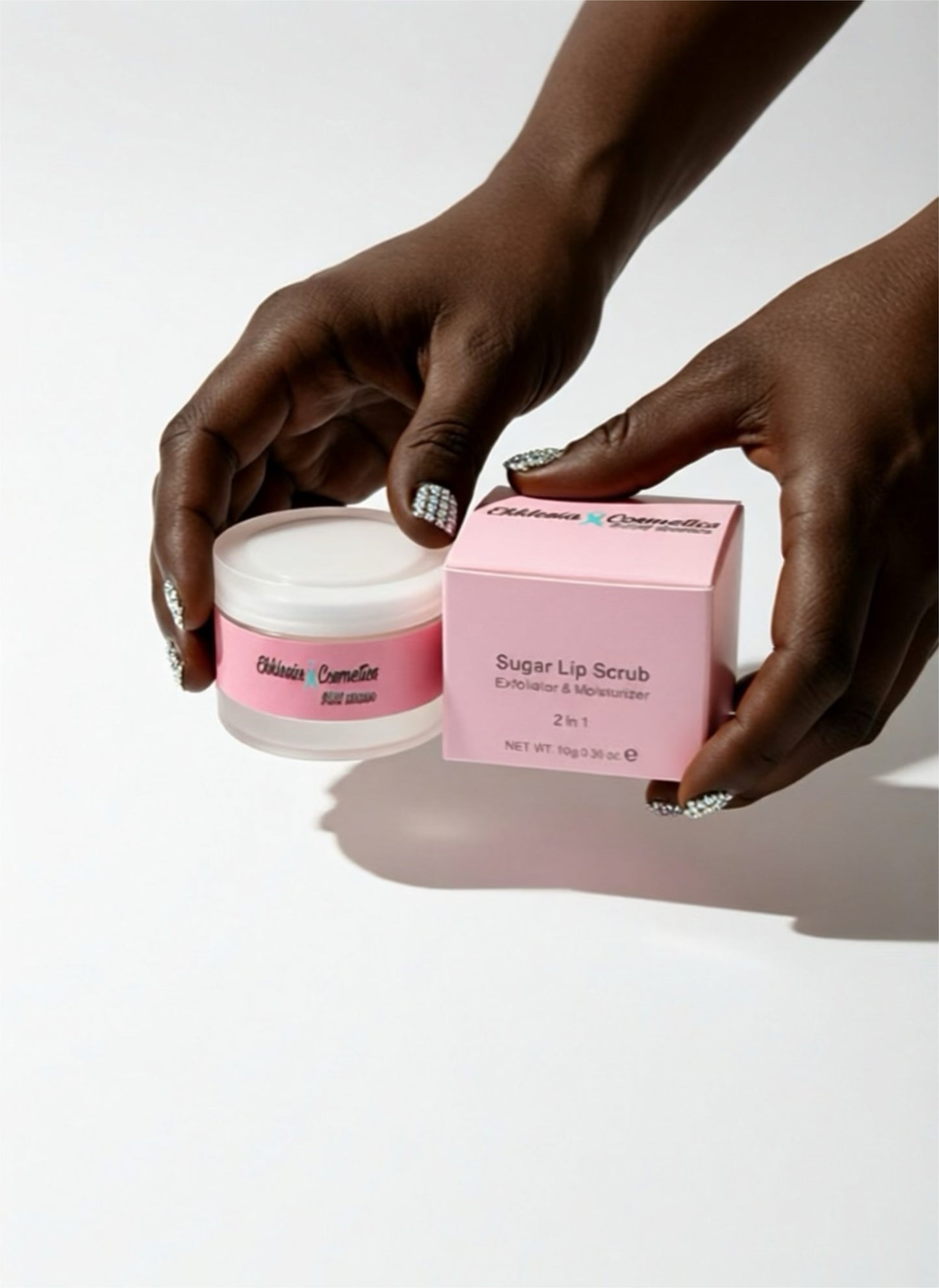 2 in 1 sugar lip scrub and Lip balm 🍨