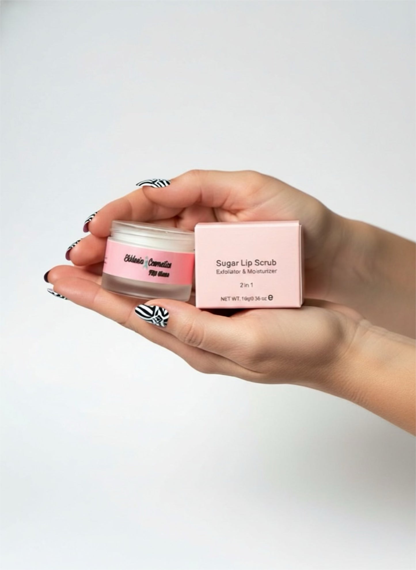 2 in 1 Sugar lip scrub and Lip Balm 🥥